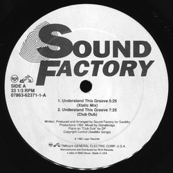 SoundFactory Understand This Groove Vinyl 12" USED
