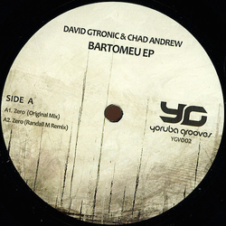David Gtronic / Chad Andrew Bartomeu Vinyl 12" USED