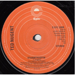Ted Nugent Stormtroopin' Vinyl 7" USED