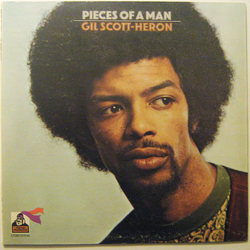 Gil Scott-Heron Pieces Of A Man Vinyl LP USED