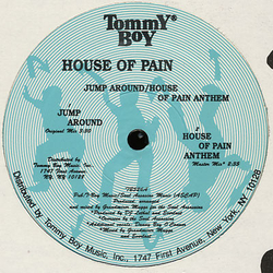 House Of Pain Jump Around & House Of Pain Anthem Vinyl 12" USED