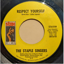 The Staple Singers Respect Yourself Vinyl 7" USED
