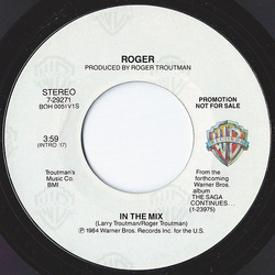 Roger Troutman In The Mix Vinyl 7" USED