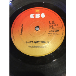 Santana She's Not There Vinyl 7" USED