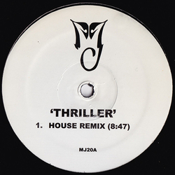 Michael Jackson Thriller / P.Y.T. (House Remixes) Vinyl 12" USED