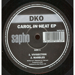 DKO Carol In Heat EP Vinyl 12" USED