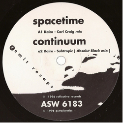 Spacetime Continuum Selections From Remit Recaps Vinyl 12" USED