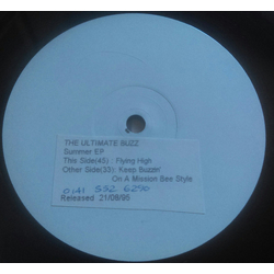 Ultimate Buzz / MC Bee The Summer Anthem E.P. Vinyl 12" USED