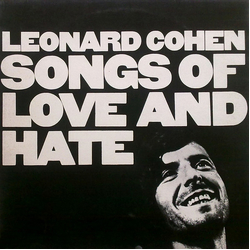 Leonard Cohen Songs Of Love And Hate Vinyl LP USED