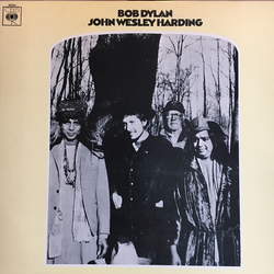 Bob Dylan John Wesley Harding Vinyl LP USED