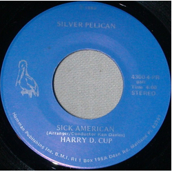 Harry D. Cup Sick American / Love Letters Vinyl 7" USED