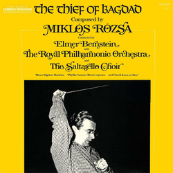 Miklós Rózsa / Elmer Bernstein / Royal Philharmonic Orchestra / The Saltarello Choir The Thief Of Bagdad Vinyl LP USED
