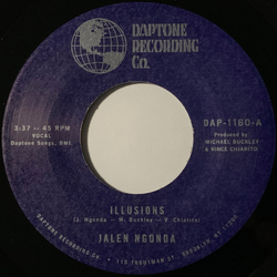 Jalen N'Gonda Illusions / Rapture Vinyl 7" USED