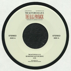 The Notorious J.B.'s Sex Machine Gun Funk Vinyl 7" USED