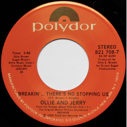 Ollie And Jerry Breakin'... There's No Stopping Us Vinyl 7" USED