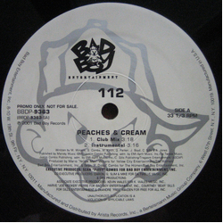 112 Peaches & Cream Vinyl 12" USED