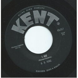 B.B. King I Am / Worry Worry Vinyl 7" USED