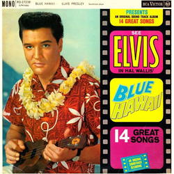 Elvis Presley Blue Hawaii Vinyl LP USED