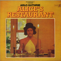 Arlo Guthrie Alice's Restaurant Vinyl LP USED