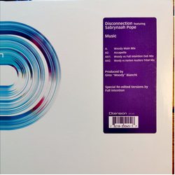 Disconnection / Sabrynaah Pope Music Vinyl 12" USED