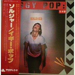 Iggy Pop Soldier Vinyl LP USED