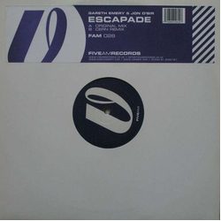 Gareth Emery / Jon O'Bir Escapade Vinyl 12" USED