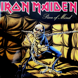 Iron Maiden Piece Of Mind Vinyl LP USED