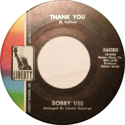 Bobby Vee (I'm Into Lookin' For) Someone To Love Me Vinyl 7" USED