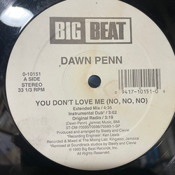 Dawn Penn You Don't Love Me (No, No, No) Vinyl 12" USED