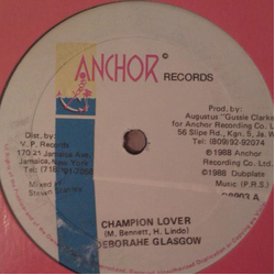 Deborahe Glasgow Champion Lover Vinyl 12" USED