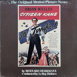 Bernard Herrmann Citizen Kane (The Original Motion Picture Score) Vinyl LP USED