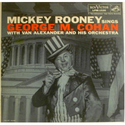 Mickey Rooney Mickey Rooney Sings George M. Cohan Vinyl LP USED