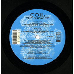 Coil The Snow EP (12" Remixes) Vinyl 12" USED