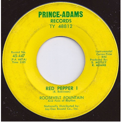 Roosevelt Fountain And Pens Of Rhythm Red Pepper Vinyl 7" USED