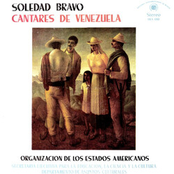 Soledad Bravo Cantares De Venezuela Vinyl LP USED