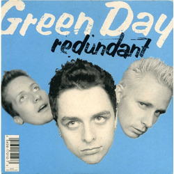 Green Day Redundant Vinyl 7" USED
