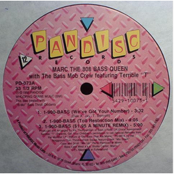 Marc The 808 Bass Queen / The Bass Mob Crew / Terrible T. 1-900-BASS Vinyl 12" USED