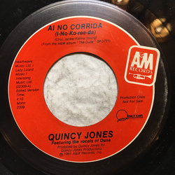Quincy Jones / Dune (7) Ai No Corrida (I-No-Ko-ree-da) Vinyl 7" USED
