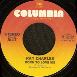 Ray Charles Born To Love Me / String Bean Vinyl 7" USED