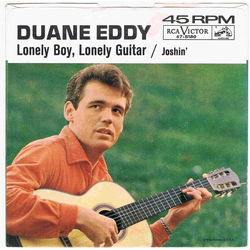 Duane Eddy Lonely Boy, Lonely Guitar Vinyl 7" USED
