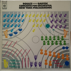 Pierre Boulez / Béla Bartók / New York Philharmonic Concerto For Orchestra Vinyl LP USED