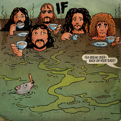 IF (6) Tea-Break Over-Back On Your 'Eads! Vinyl LP USED