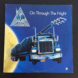 Def Leppard On Through The Night Vinyl LP USED