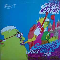 Dmitri Shostakovich / Milan Horvat / Zagrebačka Filharmonija Symphony No. 1 Opus 10 / Symphony No. 9 Opus 70 Vinyl LP USED