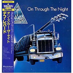 Def Leppard On Through The Night Vinyl LP USED