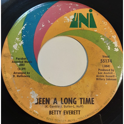 Betty Everett Been A Long Time / Just A Man's Way Vinyl 7" USED