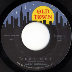 Larry Finnegan Dear One Vinyl 7" USED
