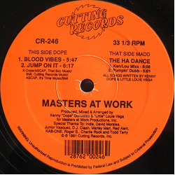 Masters At Work Blood Vibes Vinyl 12" USED