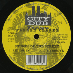 Warren Clarke Sounds Of The Street Vinyl 12" USED
