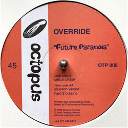 Override Future Paranoia Vinyl 12" USED